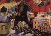 Boris Kustodiev A Bolshevik Germany oil painting artist